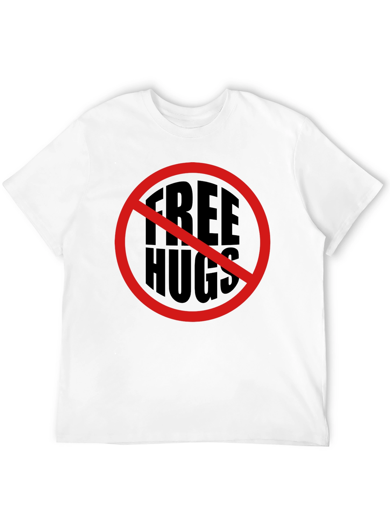 No Free Hugs Novelty T-Shirt
