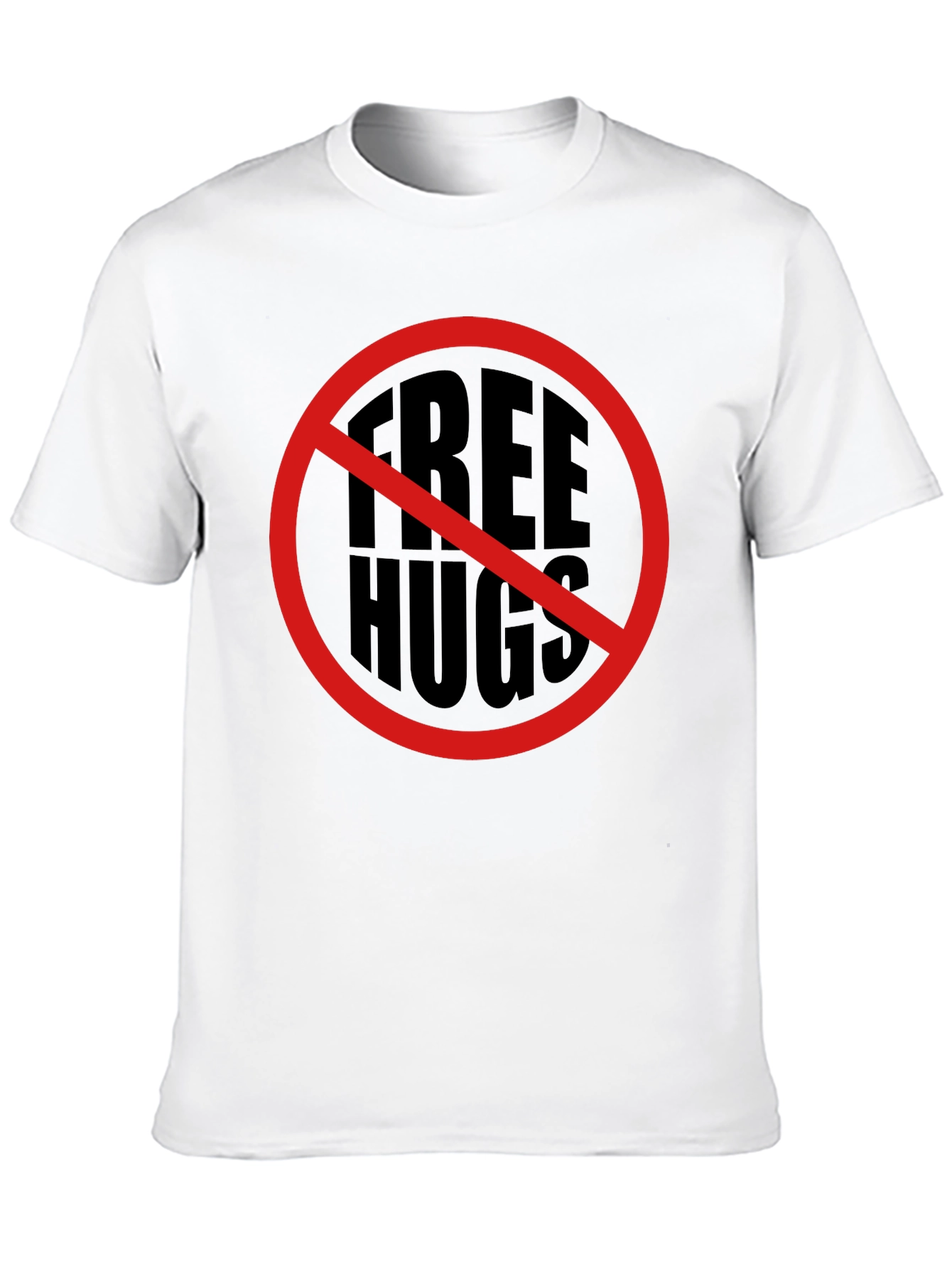 No Free Hugs Novelty T-Shirt