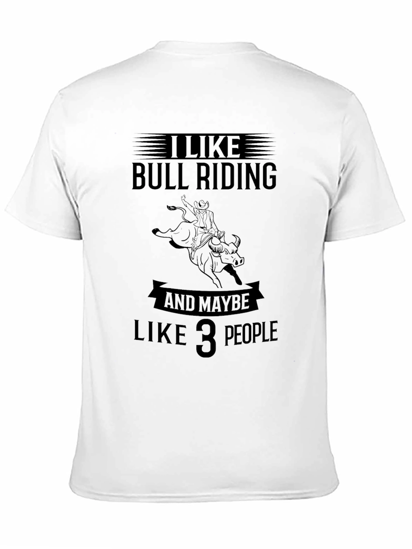 I Like Bull Riding T-Shirt