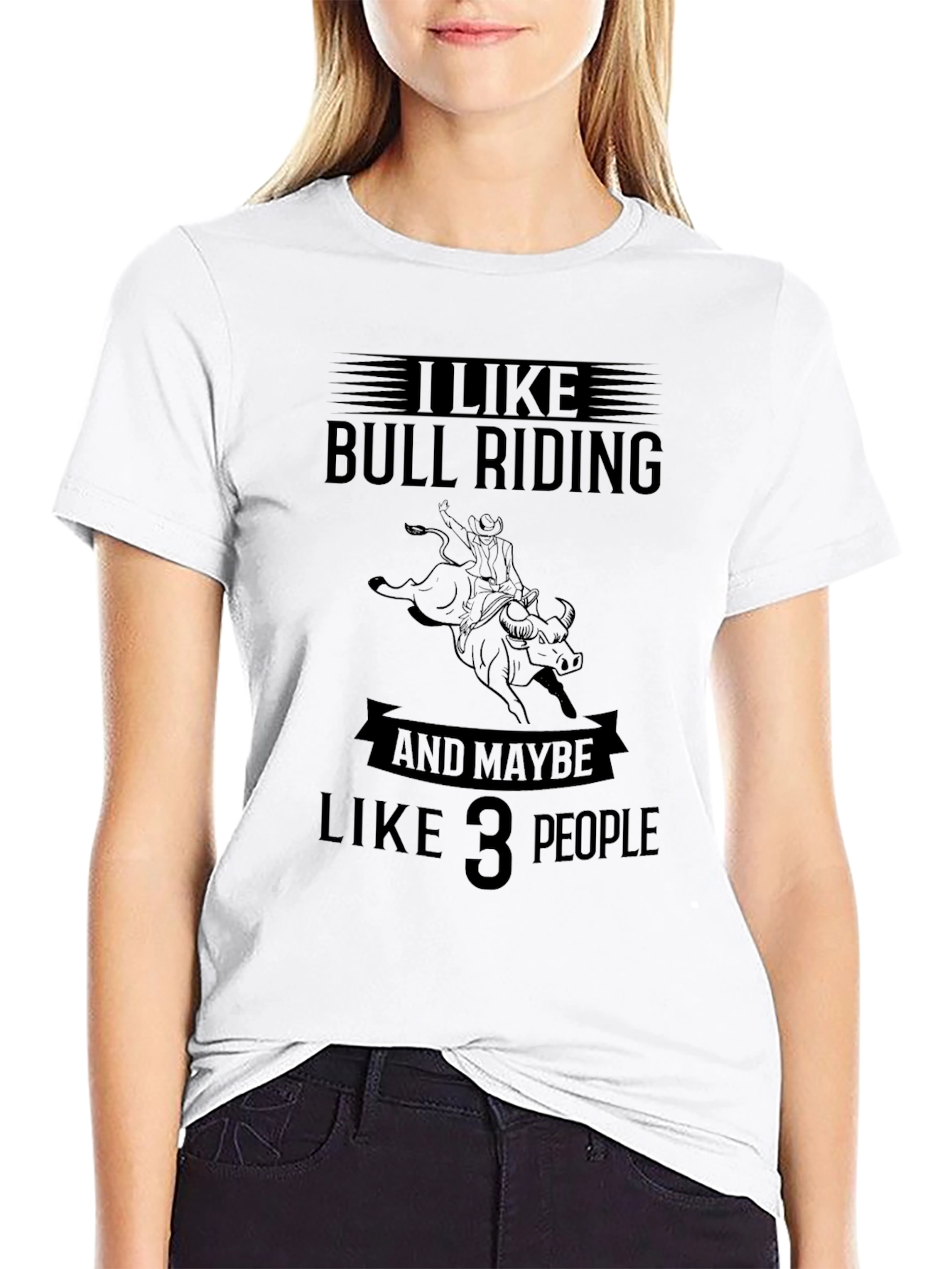 I Like Bull Riding T-Shirt