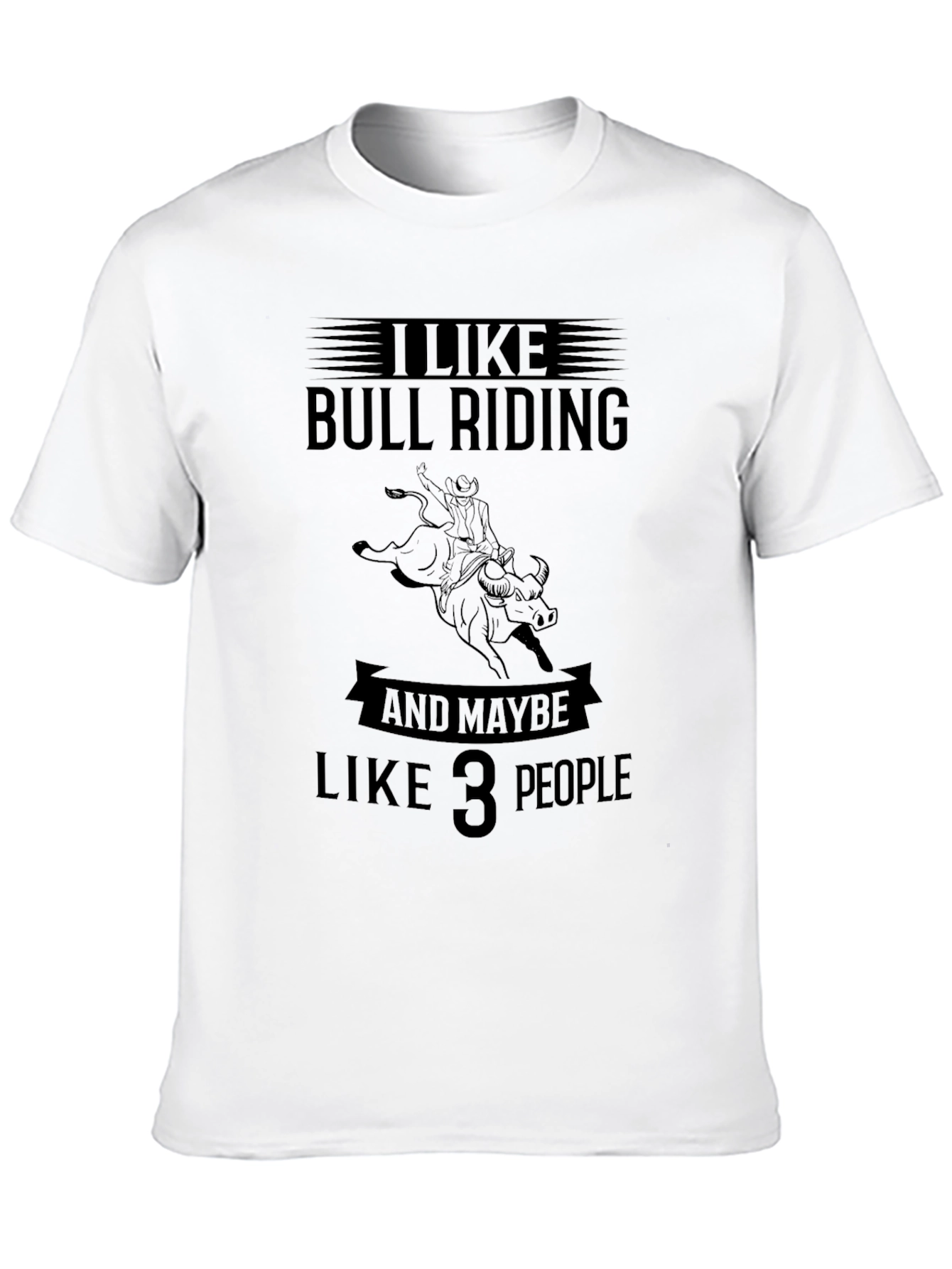 I Like Bull Riding T-Shirt