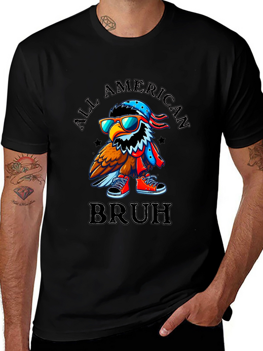 All American Bruh Eagle Graphic Tee