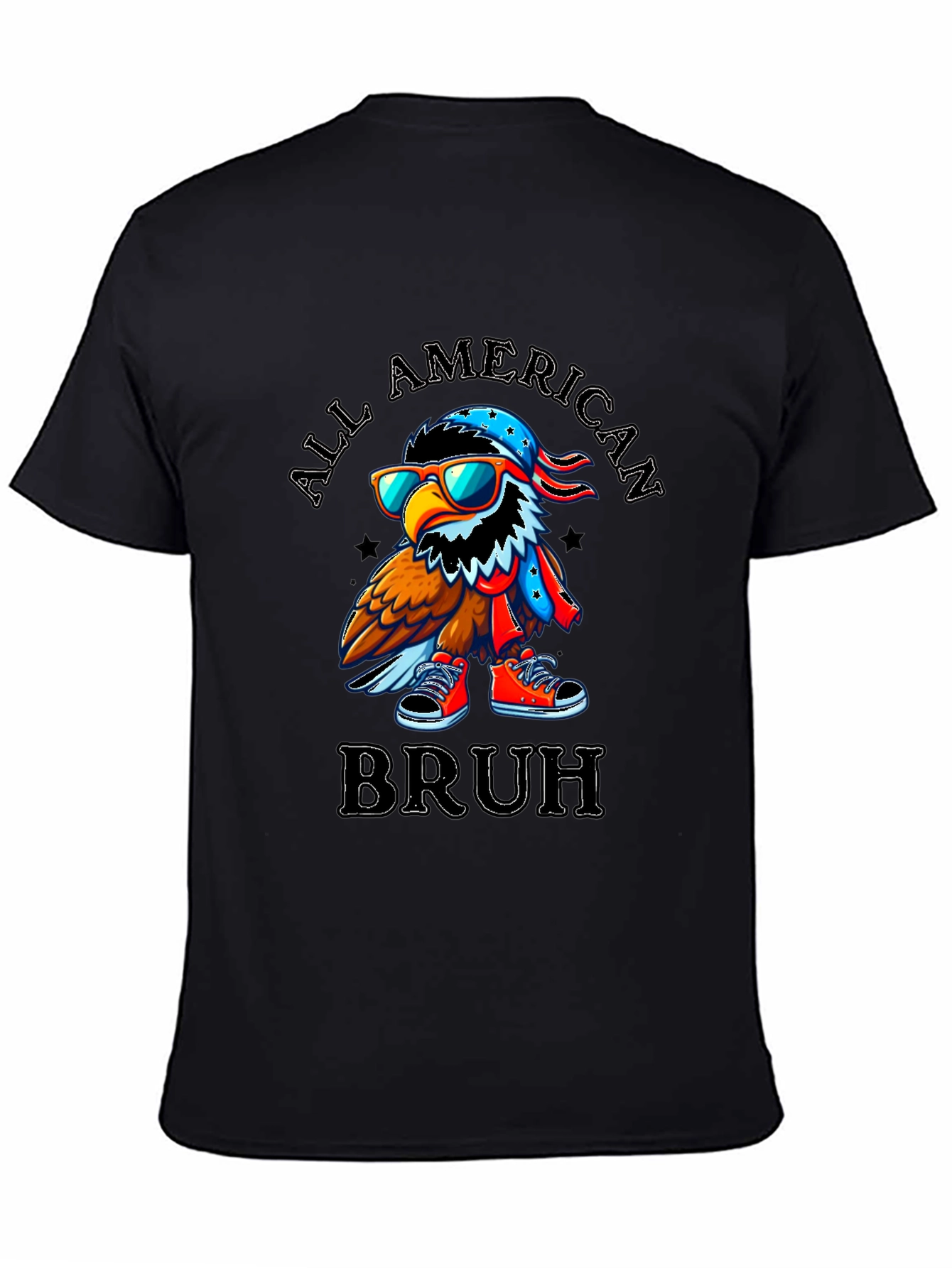 All American Bruh Eagle Graphic Tee