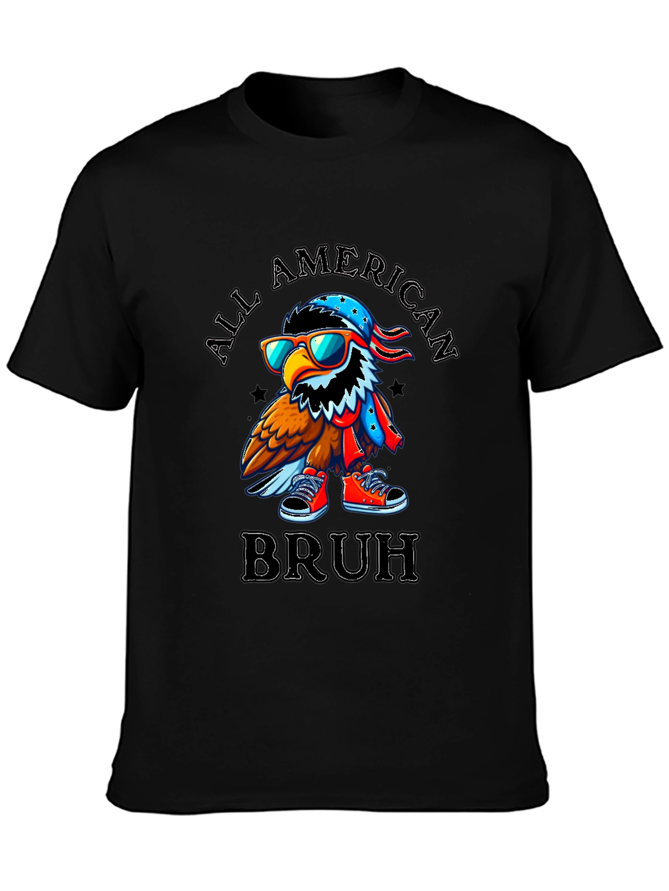 All American Bruh Eagle Graphic Tee