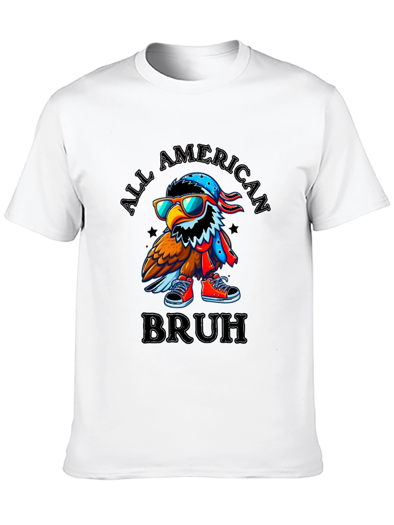 All American Bruh Eagle Graphic Tee