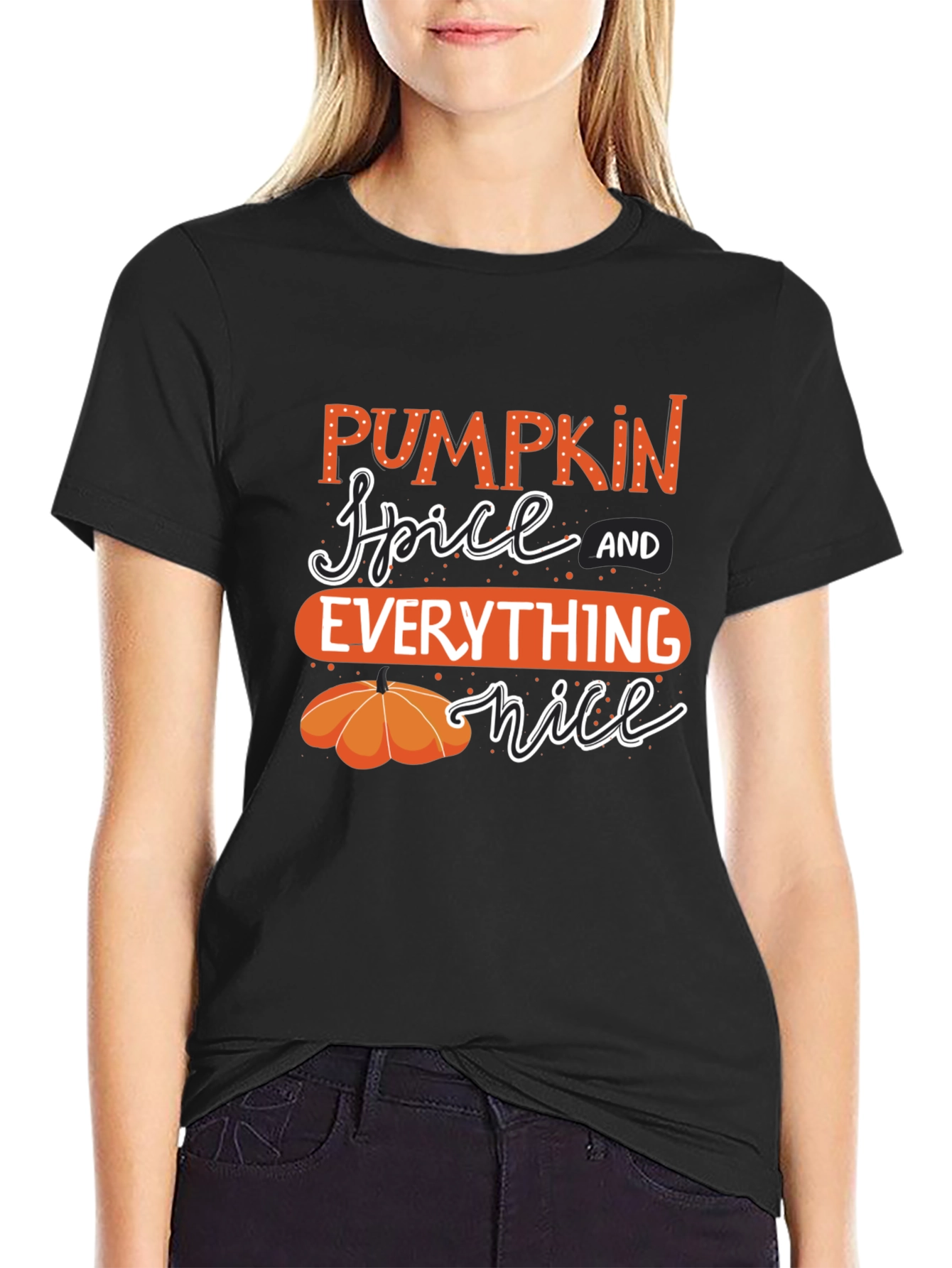 Pumpkin Spice & Everything Nice Graphic Tee