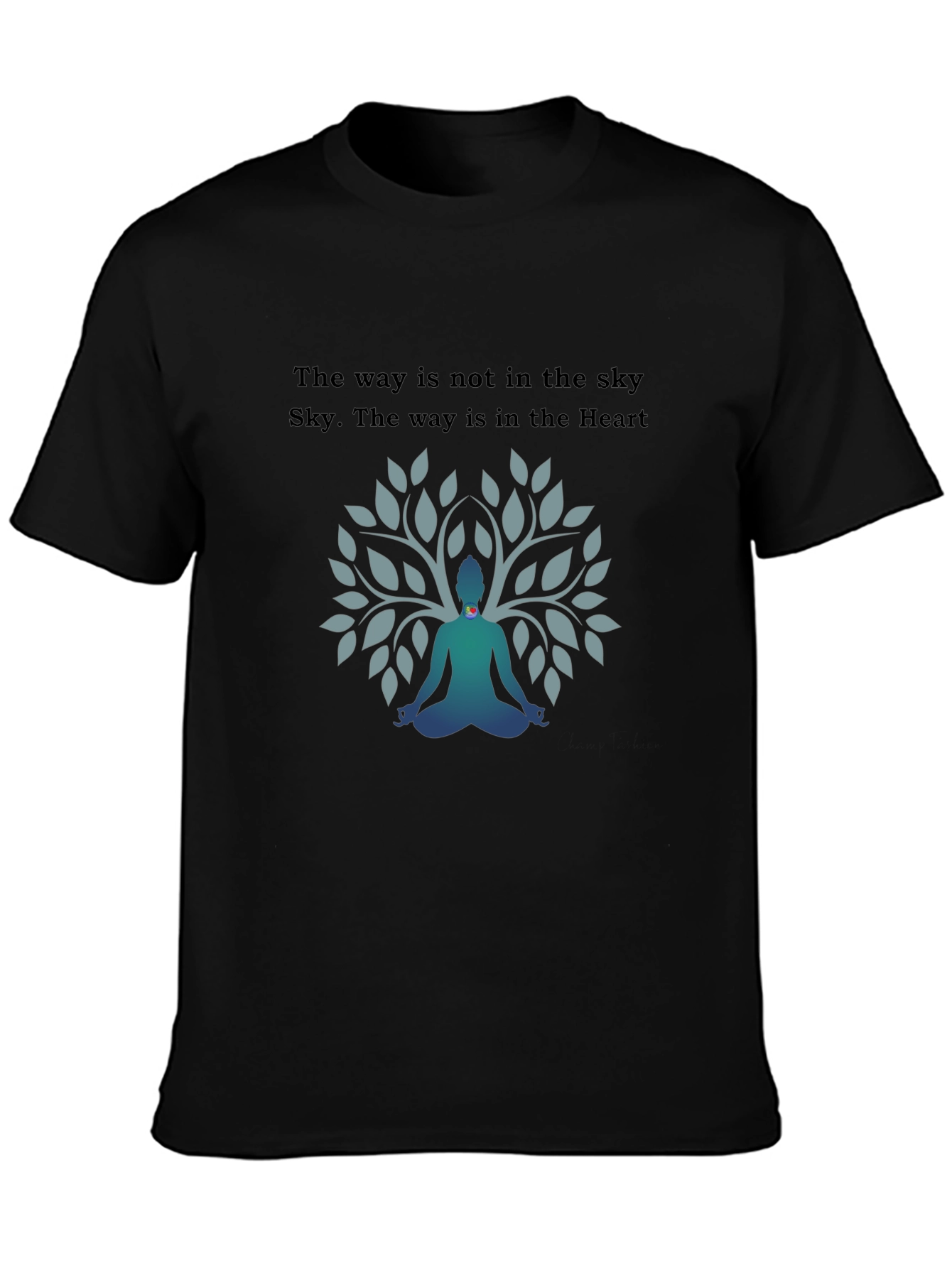 Heart Way Graphic Tee - Mindful T-Shirt