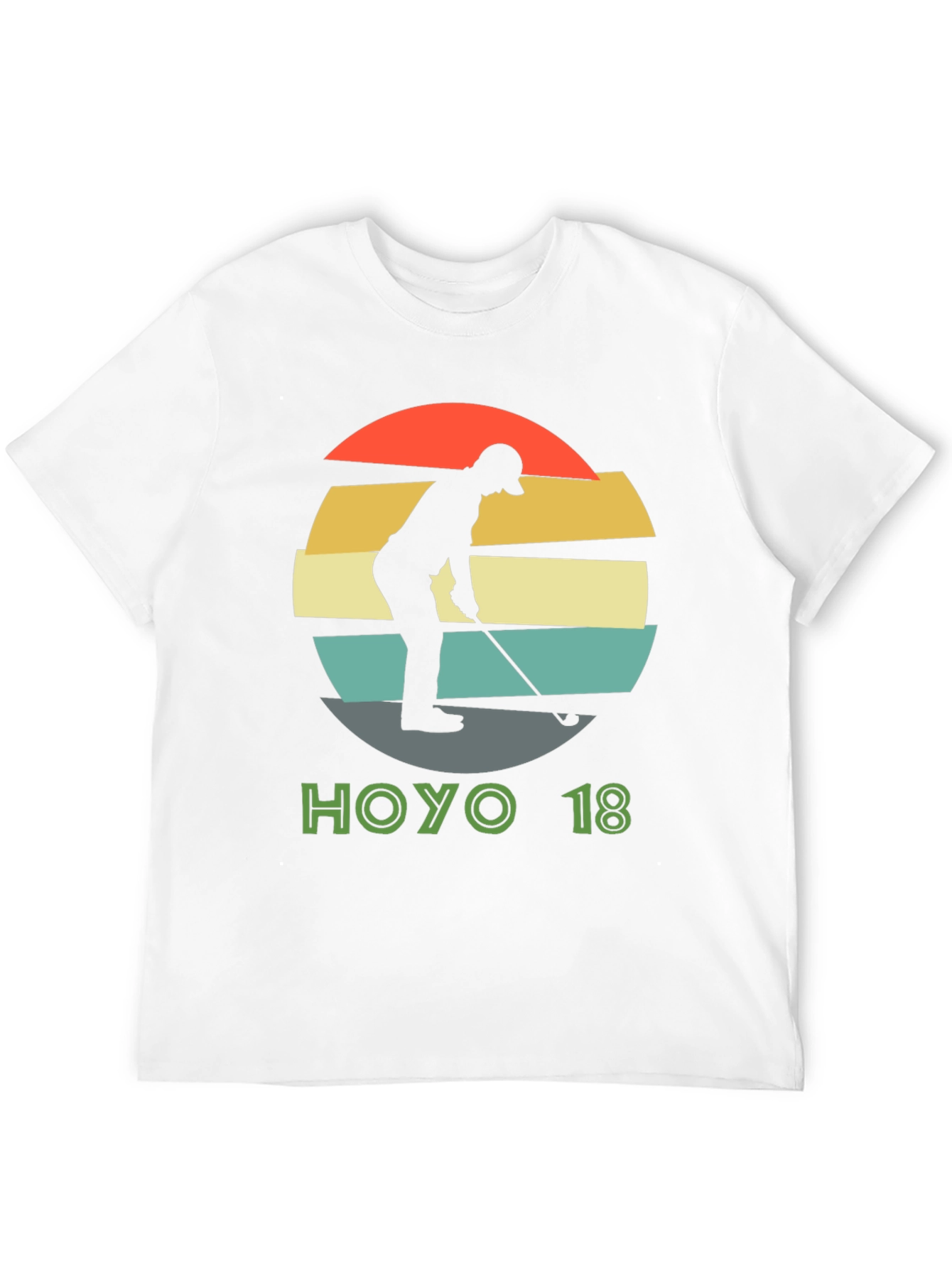 Hoyo 18 Golf Silhouette T-Shirt