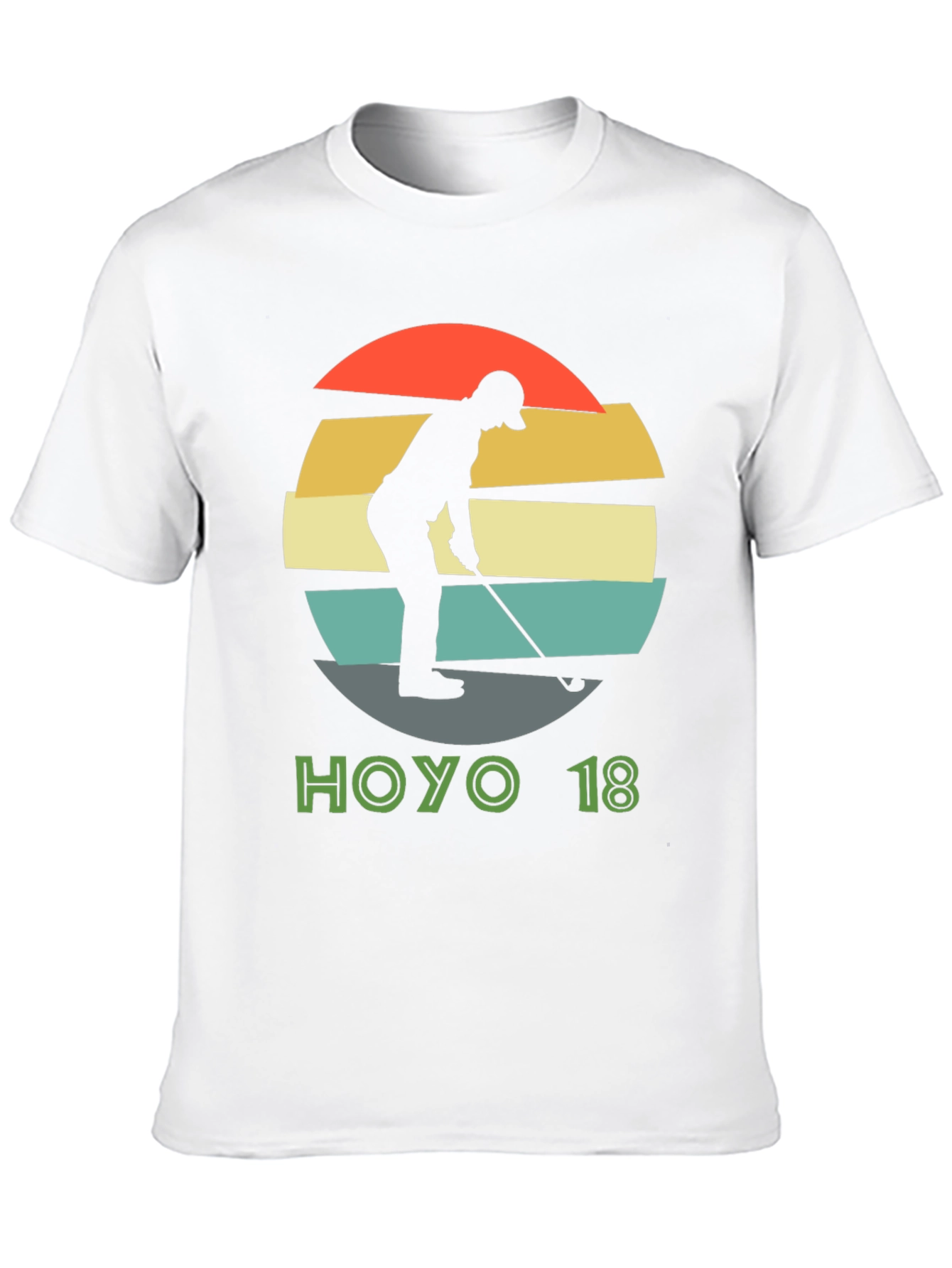 Hoyo 18 Golf Silhouette T-Shirt