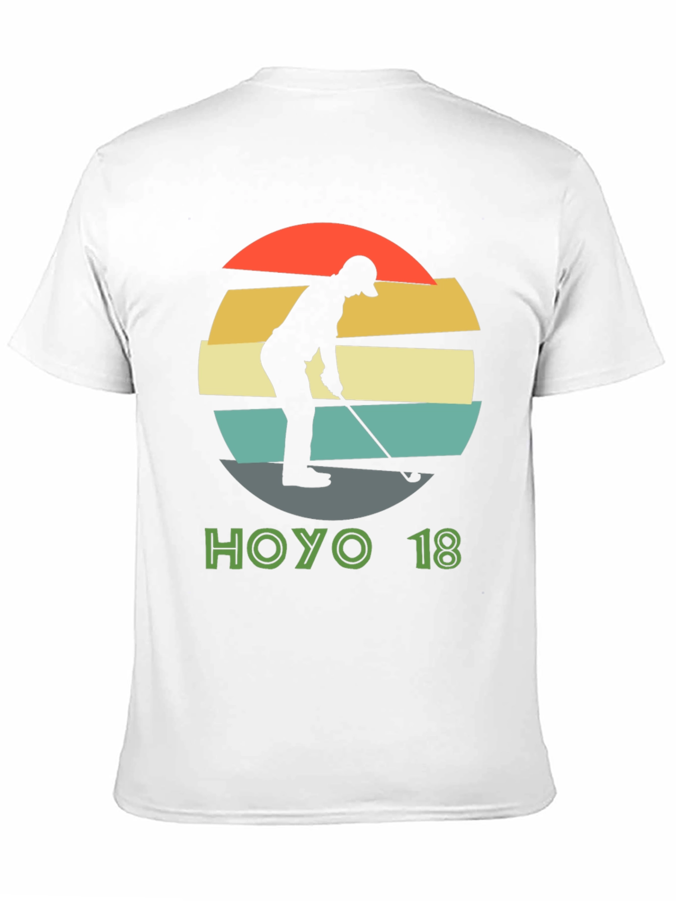 Hoyo 18 Golf Silhouette T-Shirt