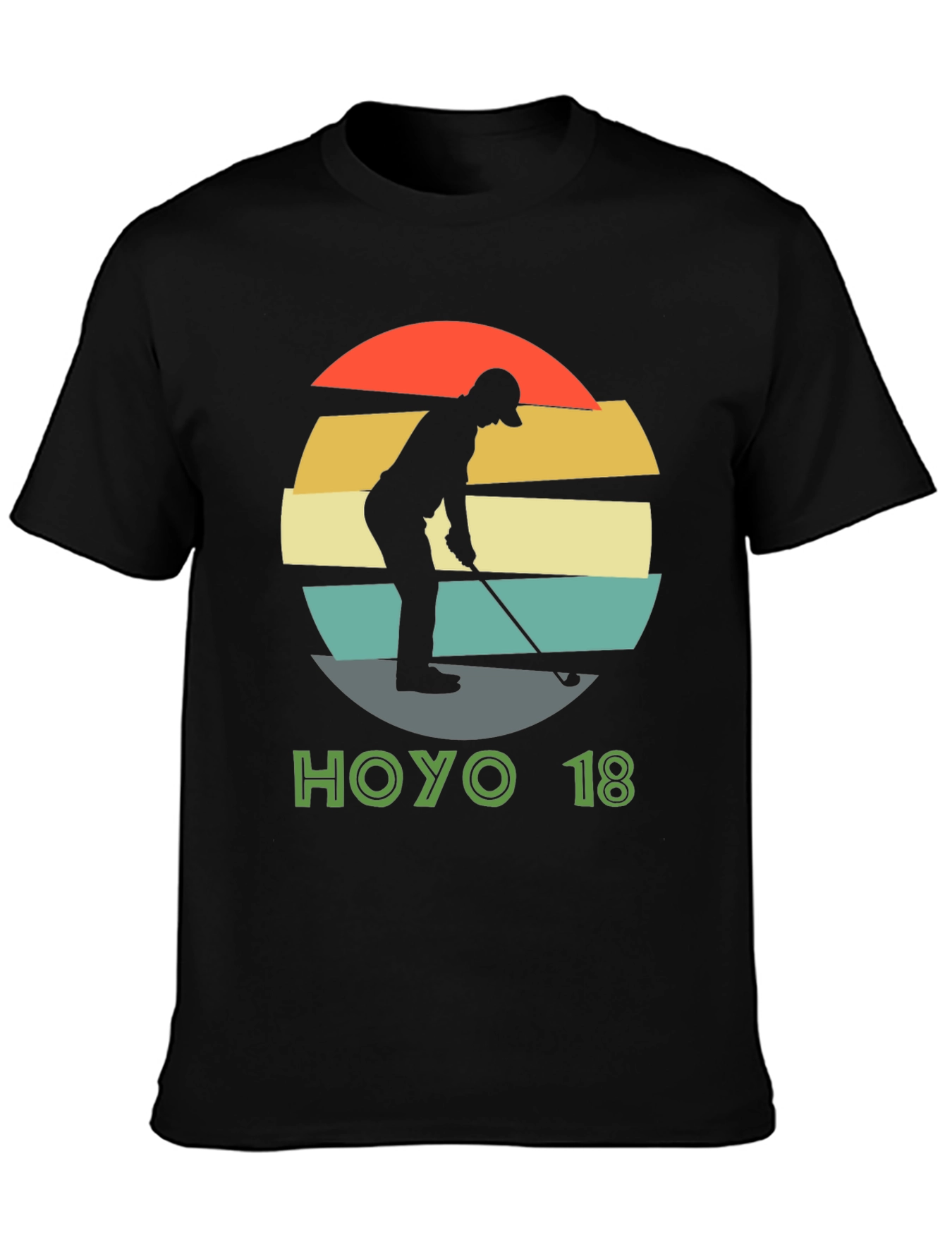 Hoyo 18 Golf Silhouette T-Shirt