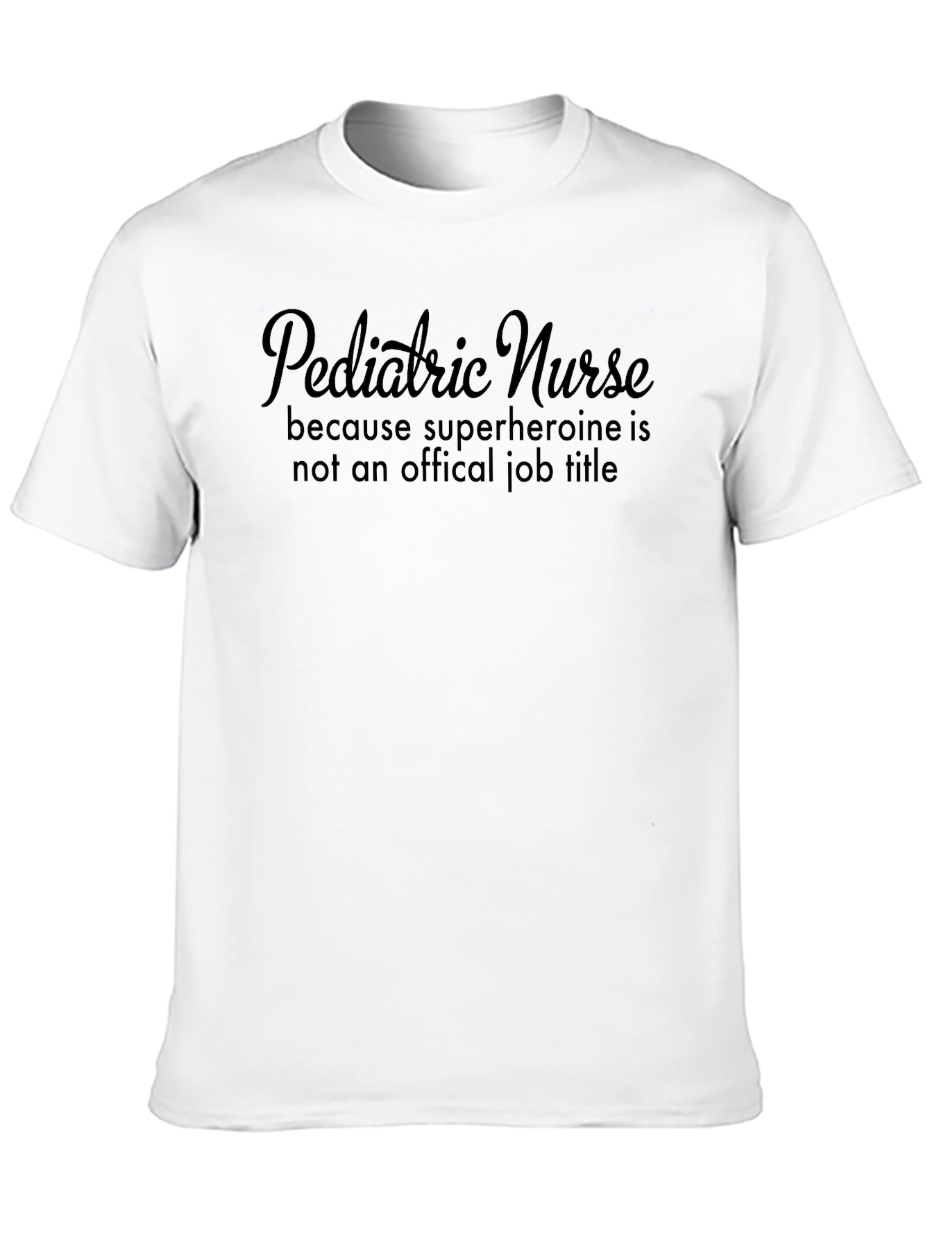 Pediatric Nurse Superhero T-Shirt