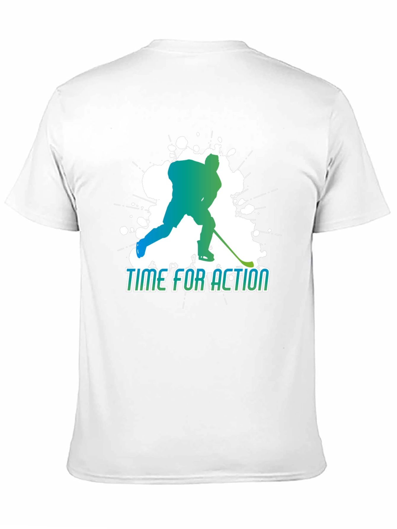 Time for Action Hockey Graphic Tee