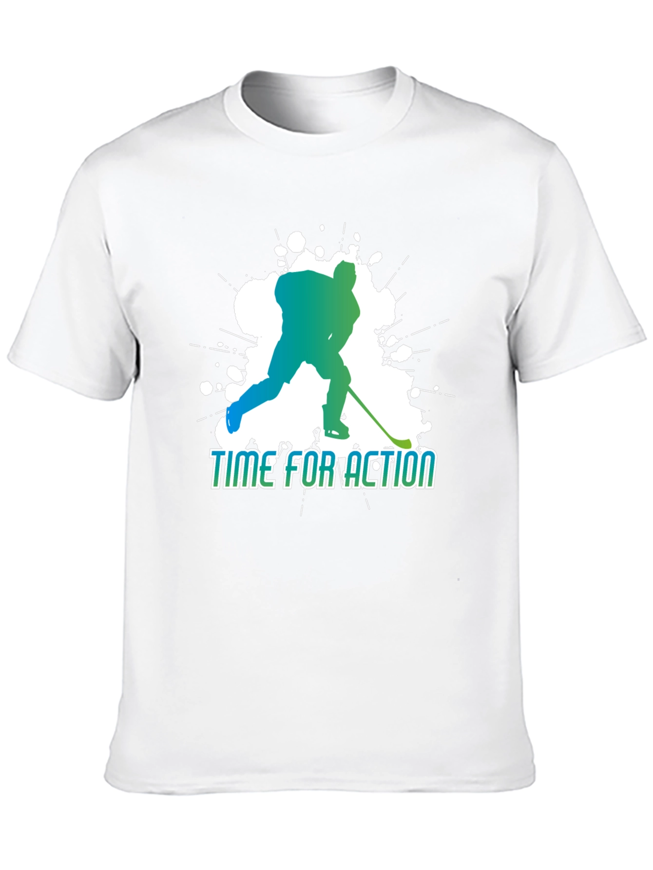 Time for Action Hockey Graphic Tee