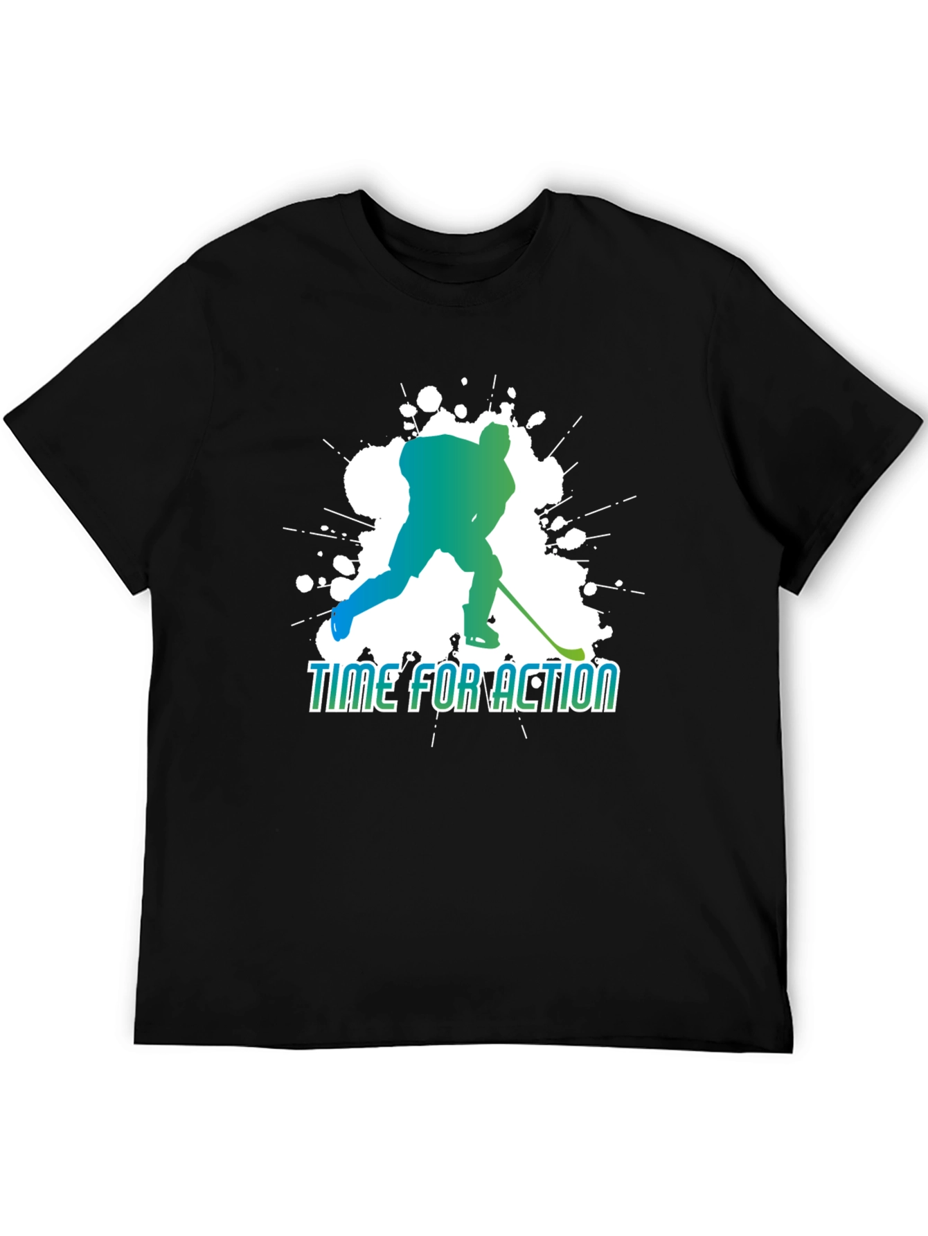 Time for Action Hockey Graphic Tee