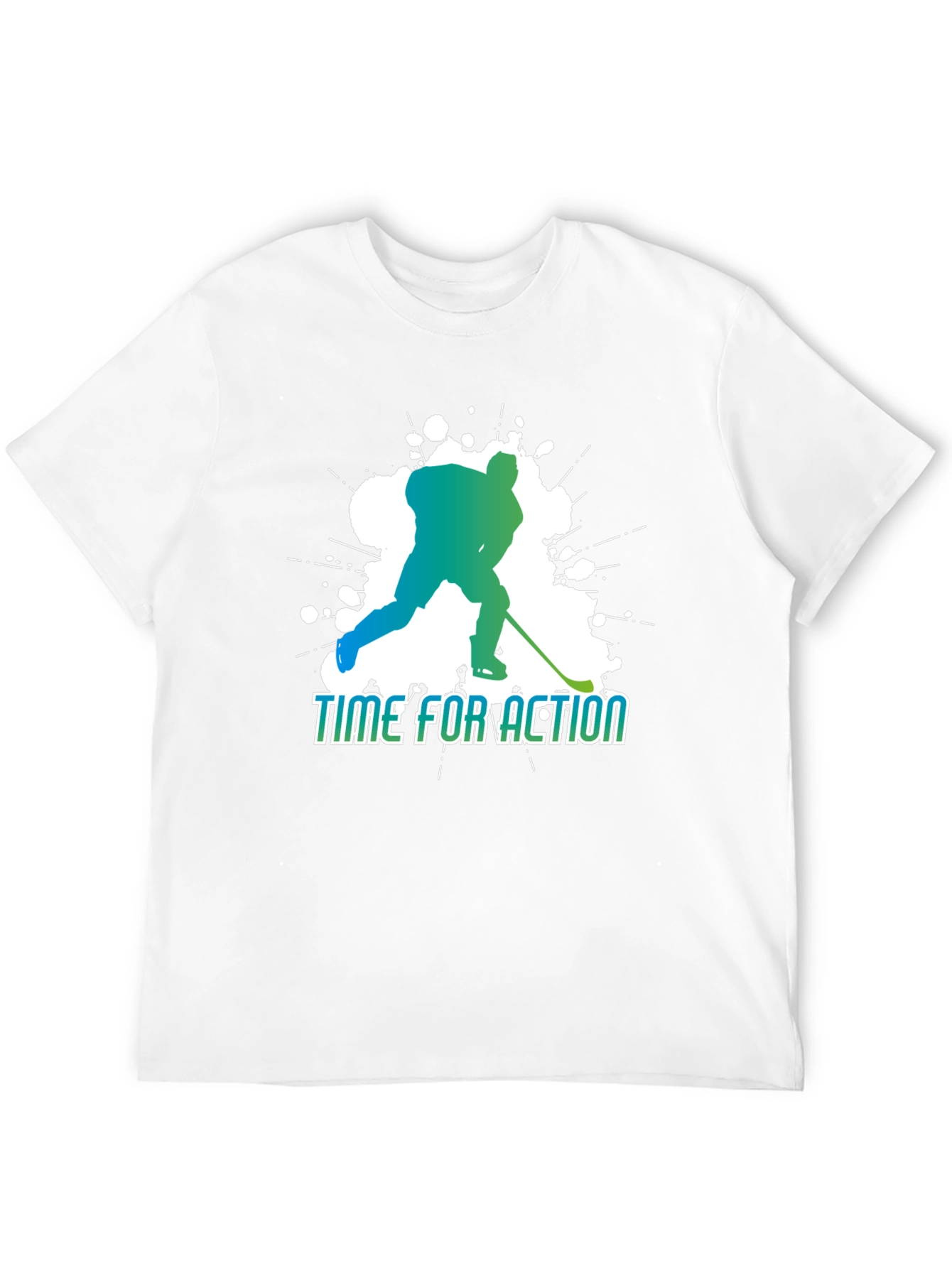 Time for Action Hockey Graphic Tee