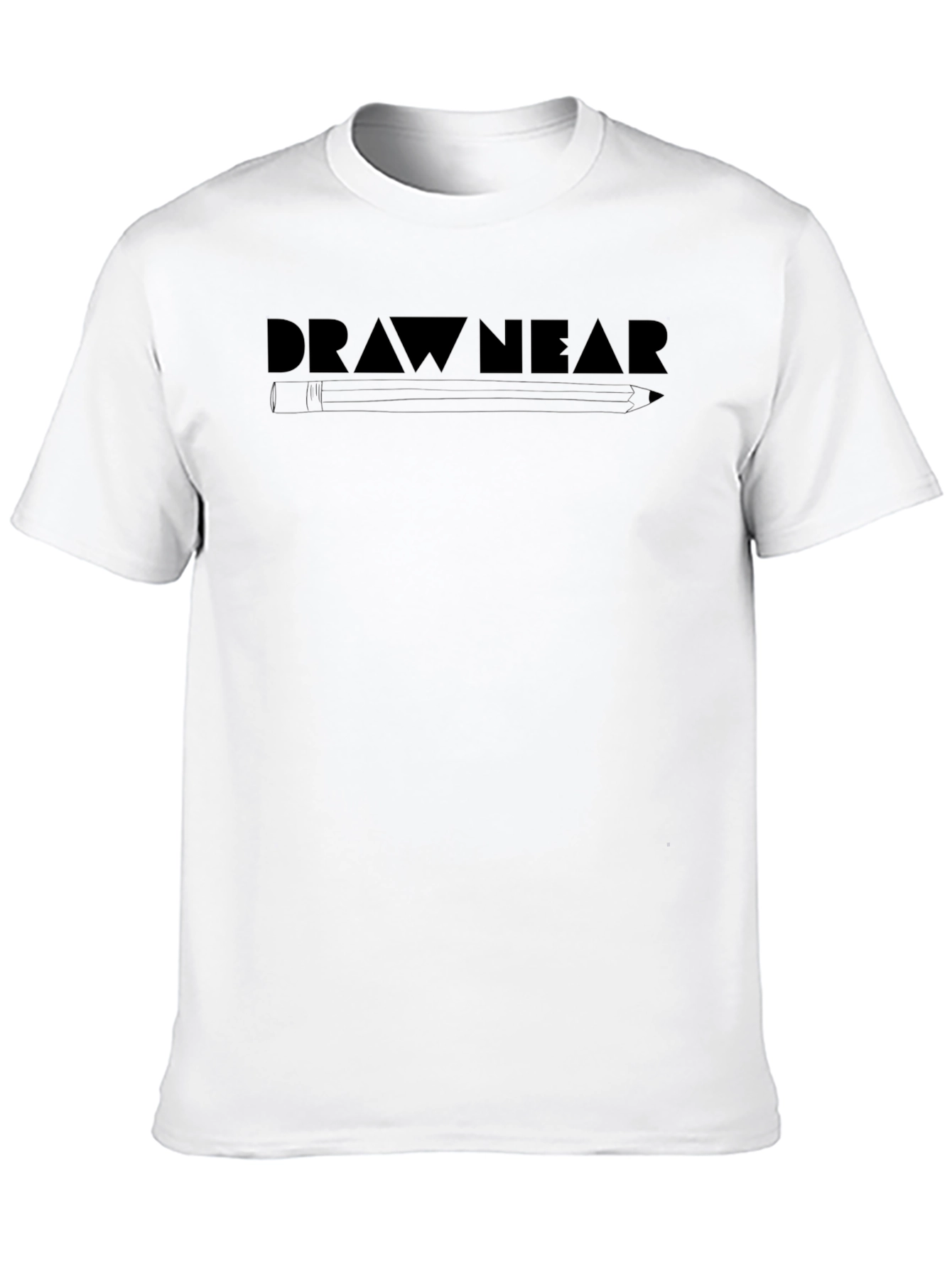 Draw Near Graphic T-Shirt - Black