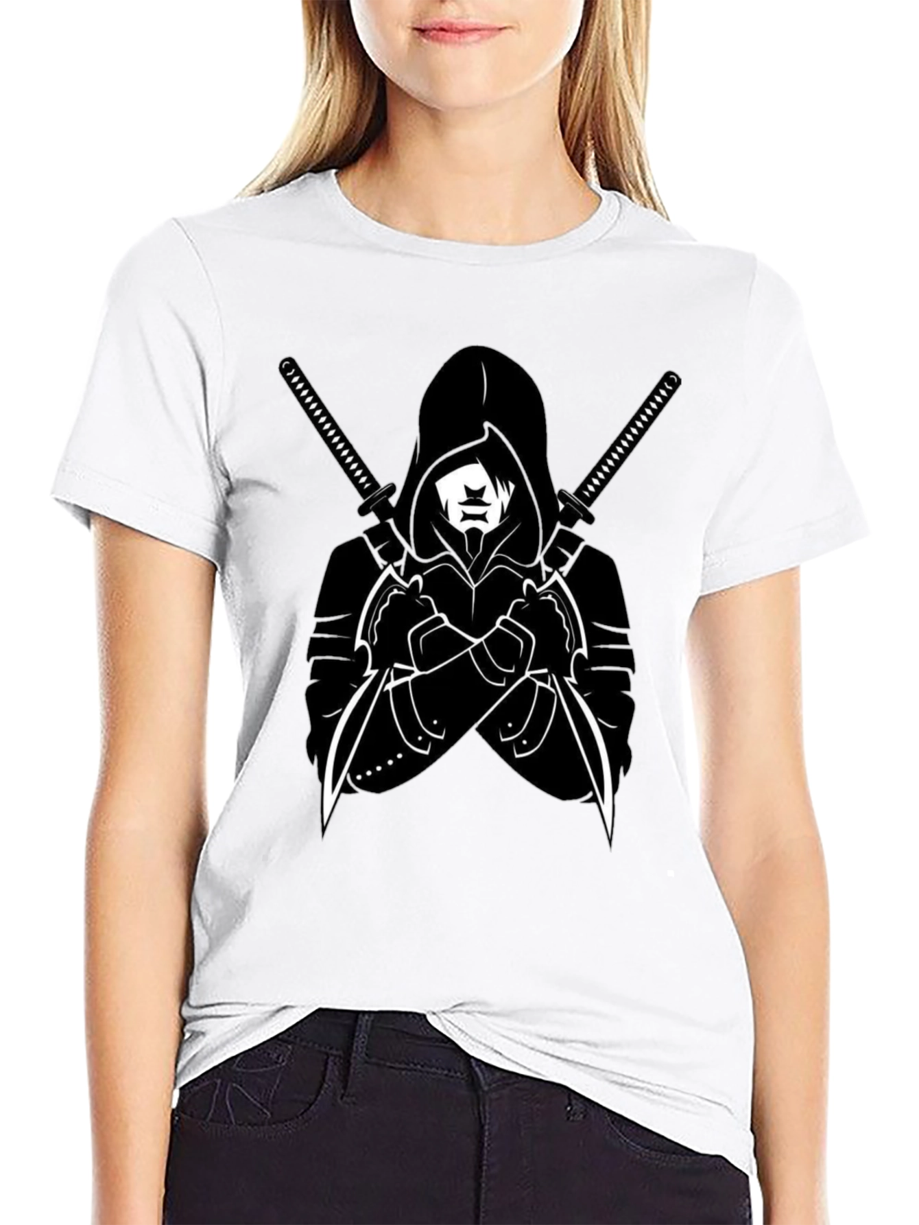 Ninja Warrior Graphic Tee - Black T-Shirt