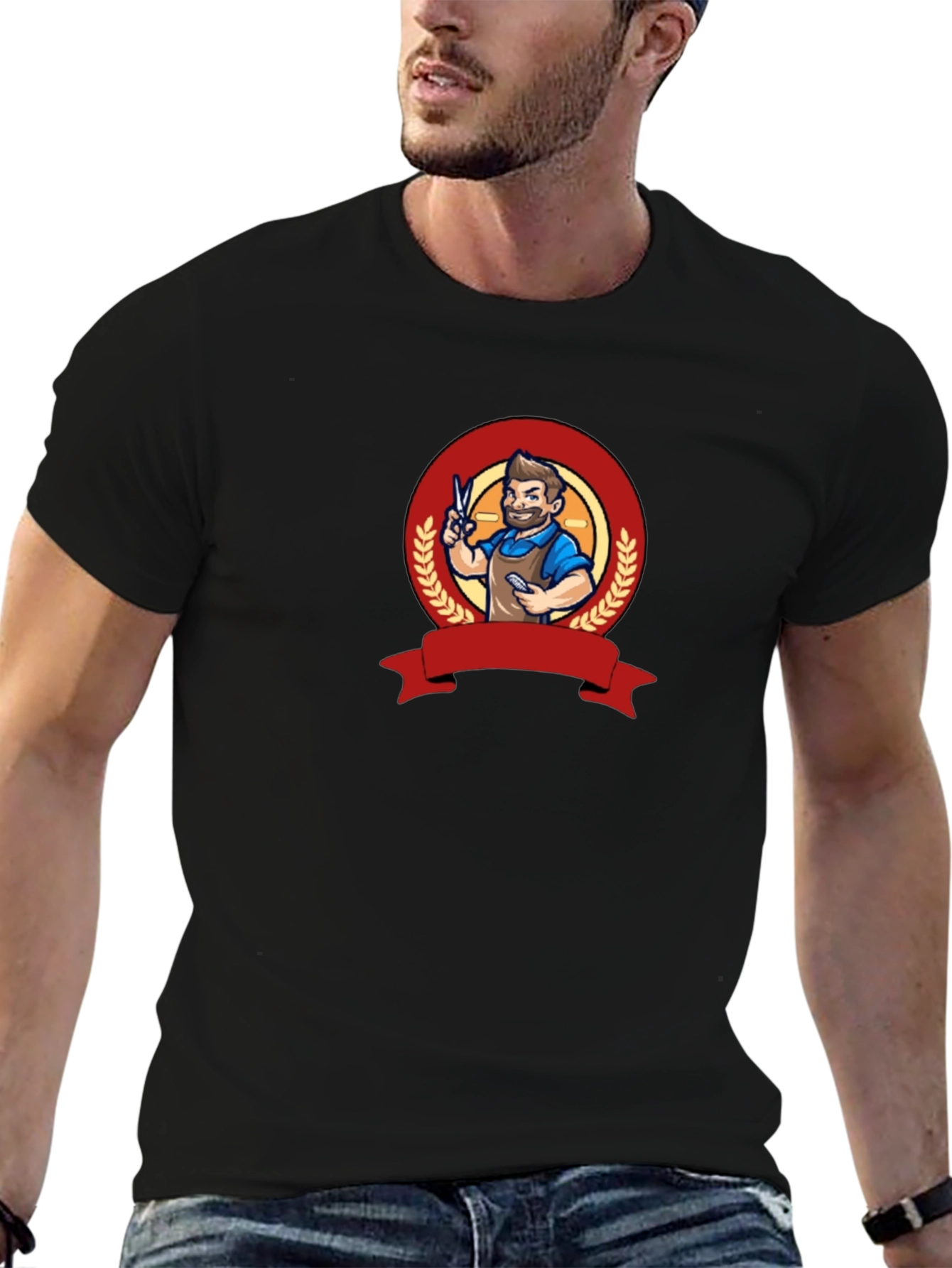 Barber Shop T-Shirt - Cool Graphic Tee