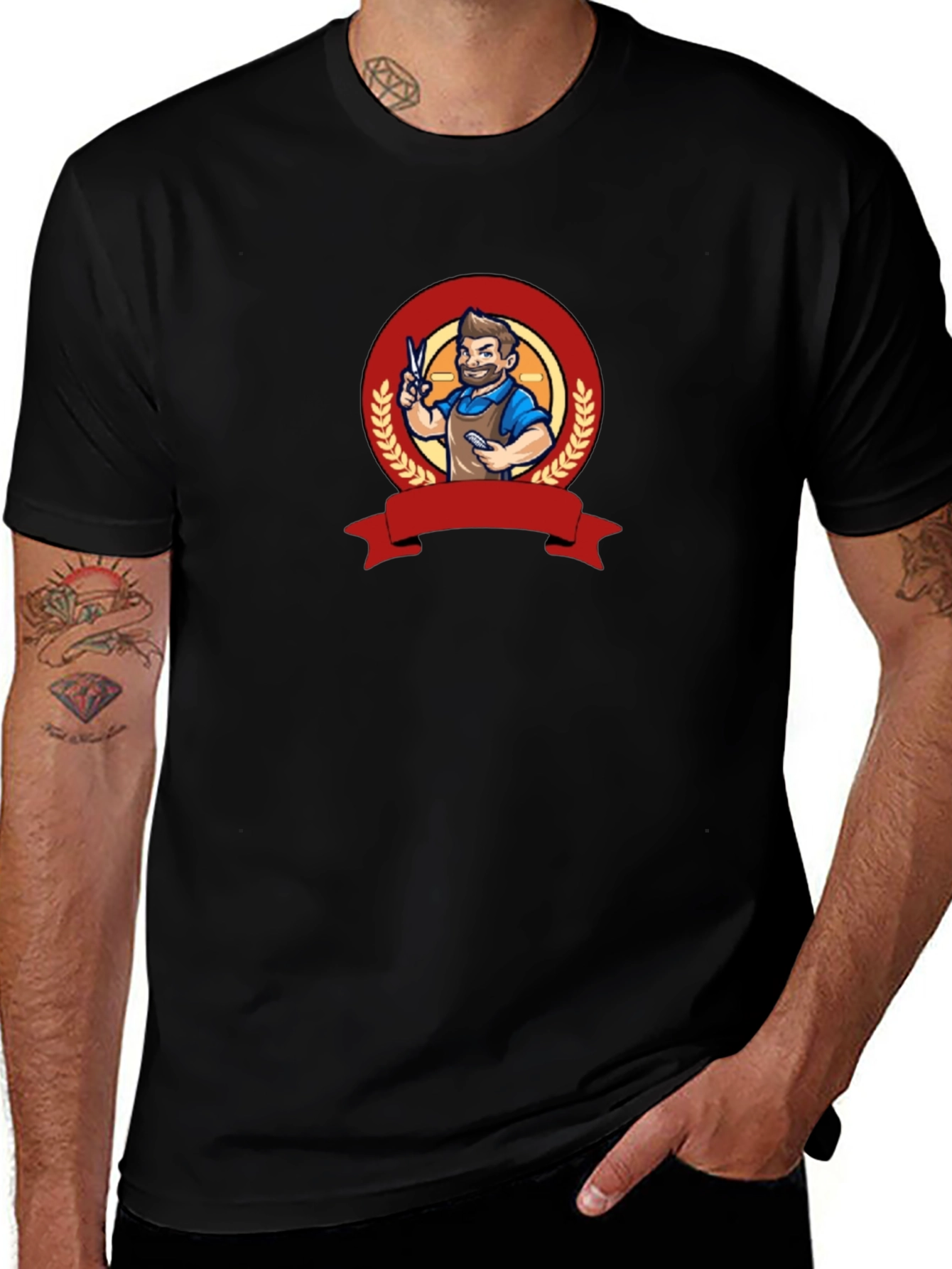 Barber Shop T-Shirt - Cool Graphic Tee