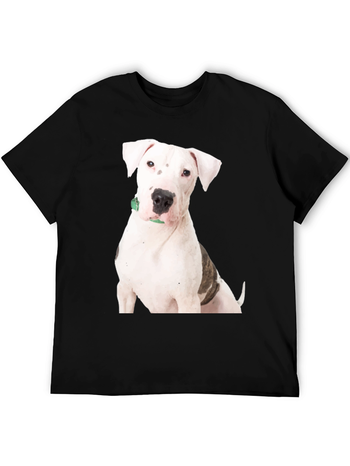 Dog Breed Graphic Tee - Black Cotton Blend T-Shirt