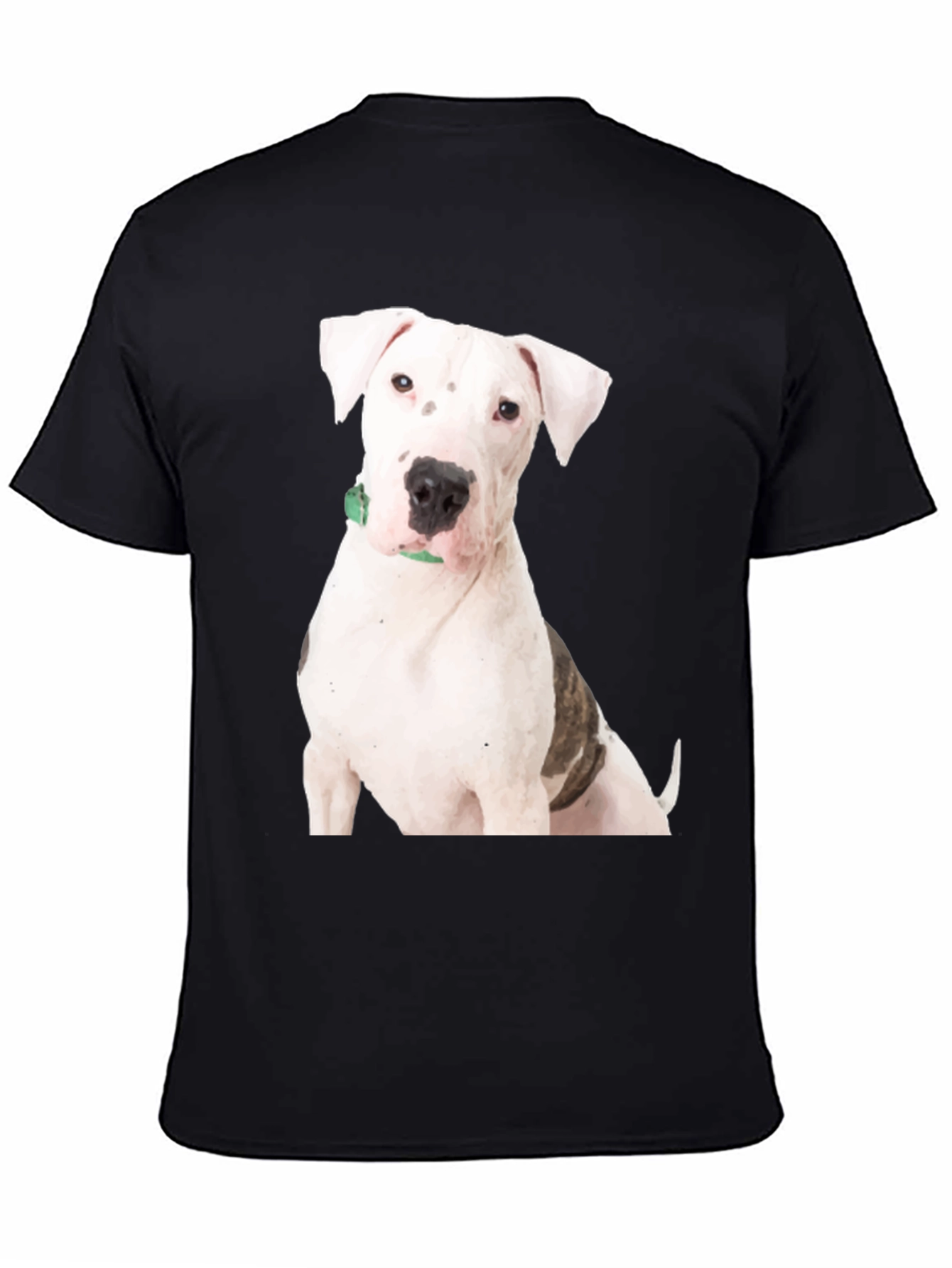 Dog Breed Graphic Tee - Black Cotton Blend T-Shirt