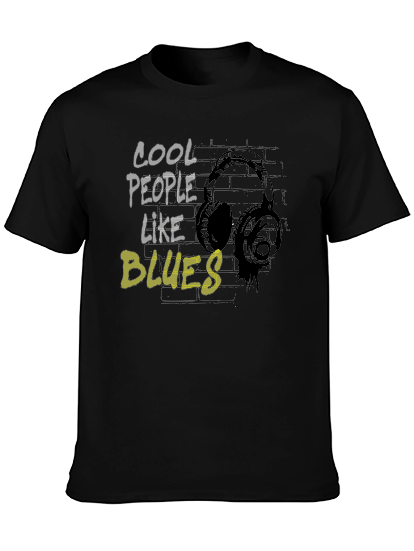 Cool People Like Blues Graphic Tee