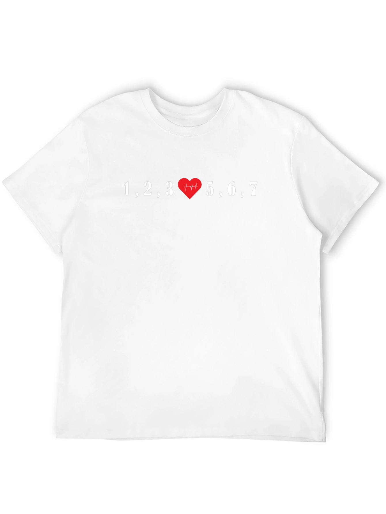 123567 Heartbeat T-Shirt