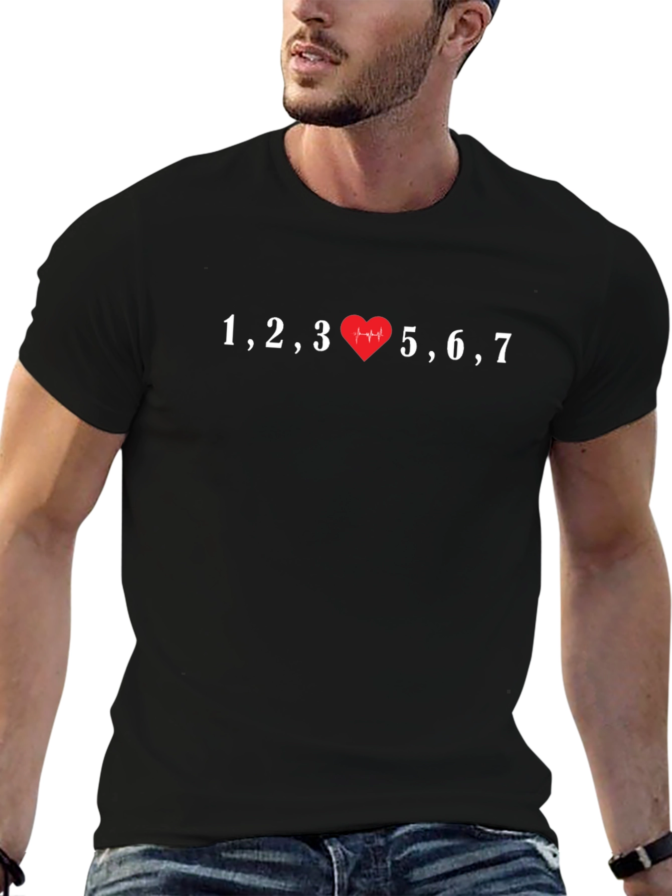 123567 Heartbeat T-Shirt