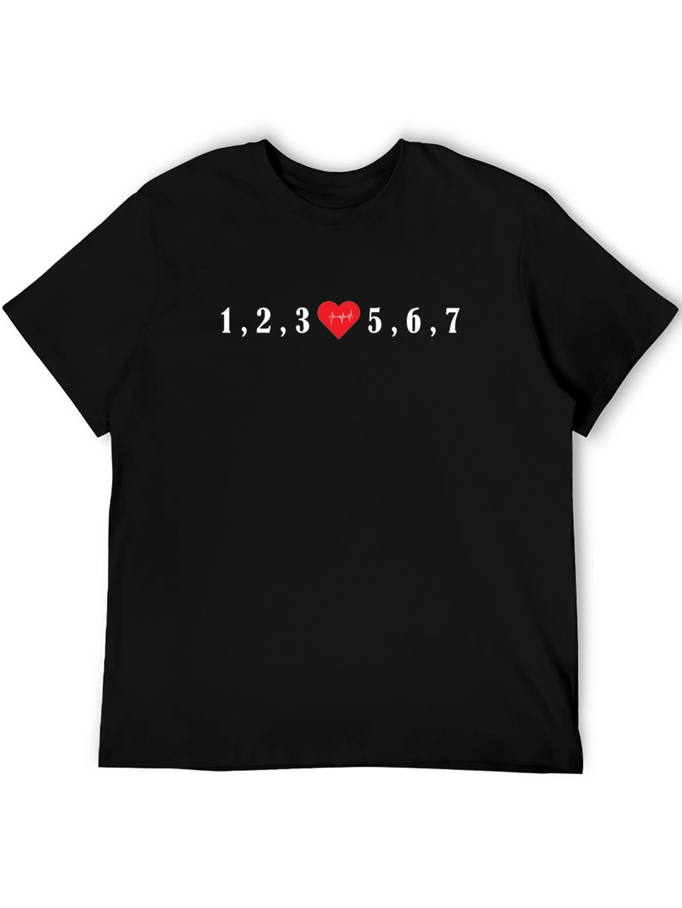 123567 Heartbeat T-Shirt