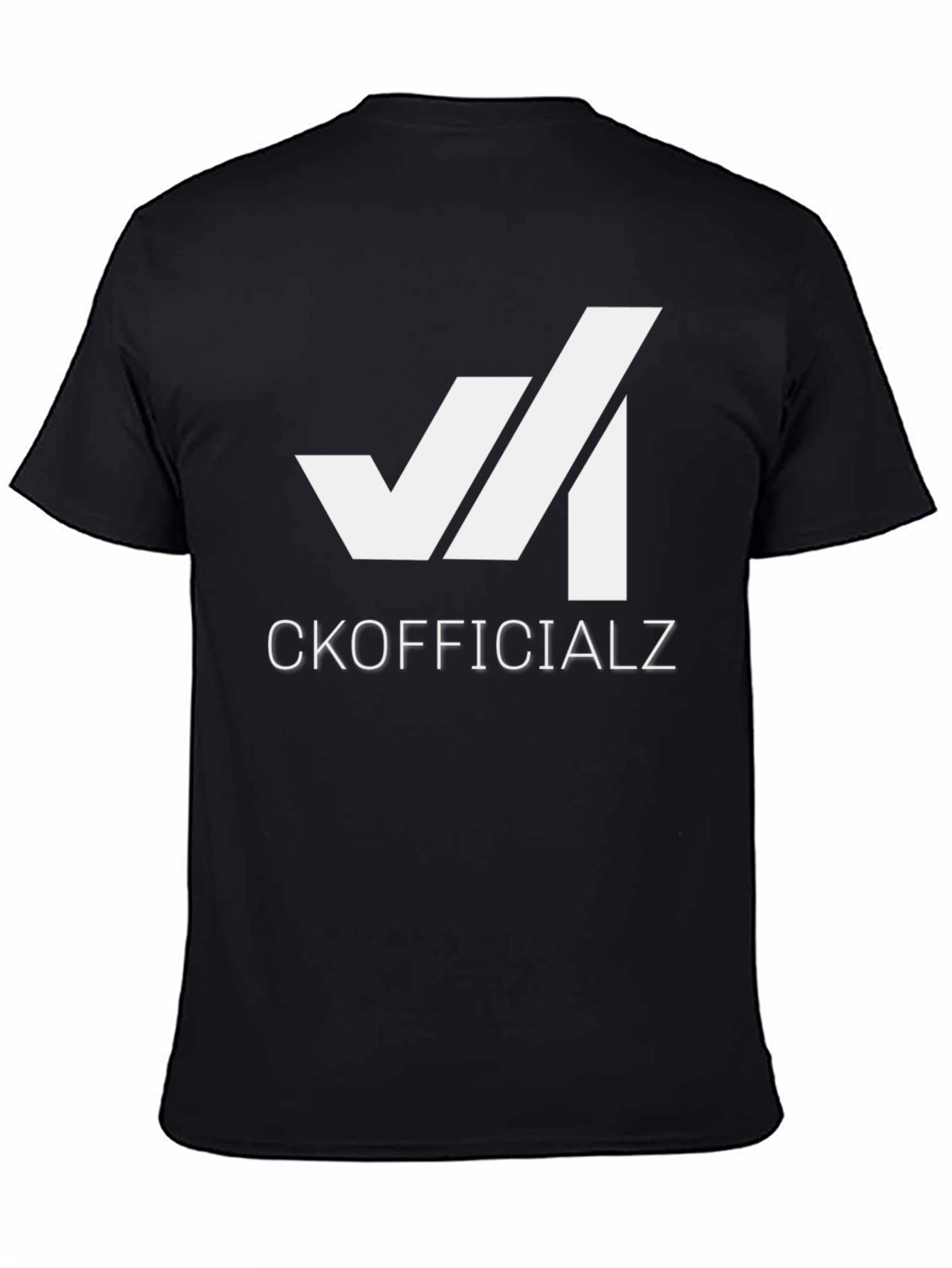 CKOFFICIALZ Black T-Shirt with Logo