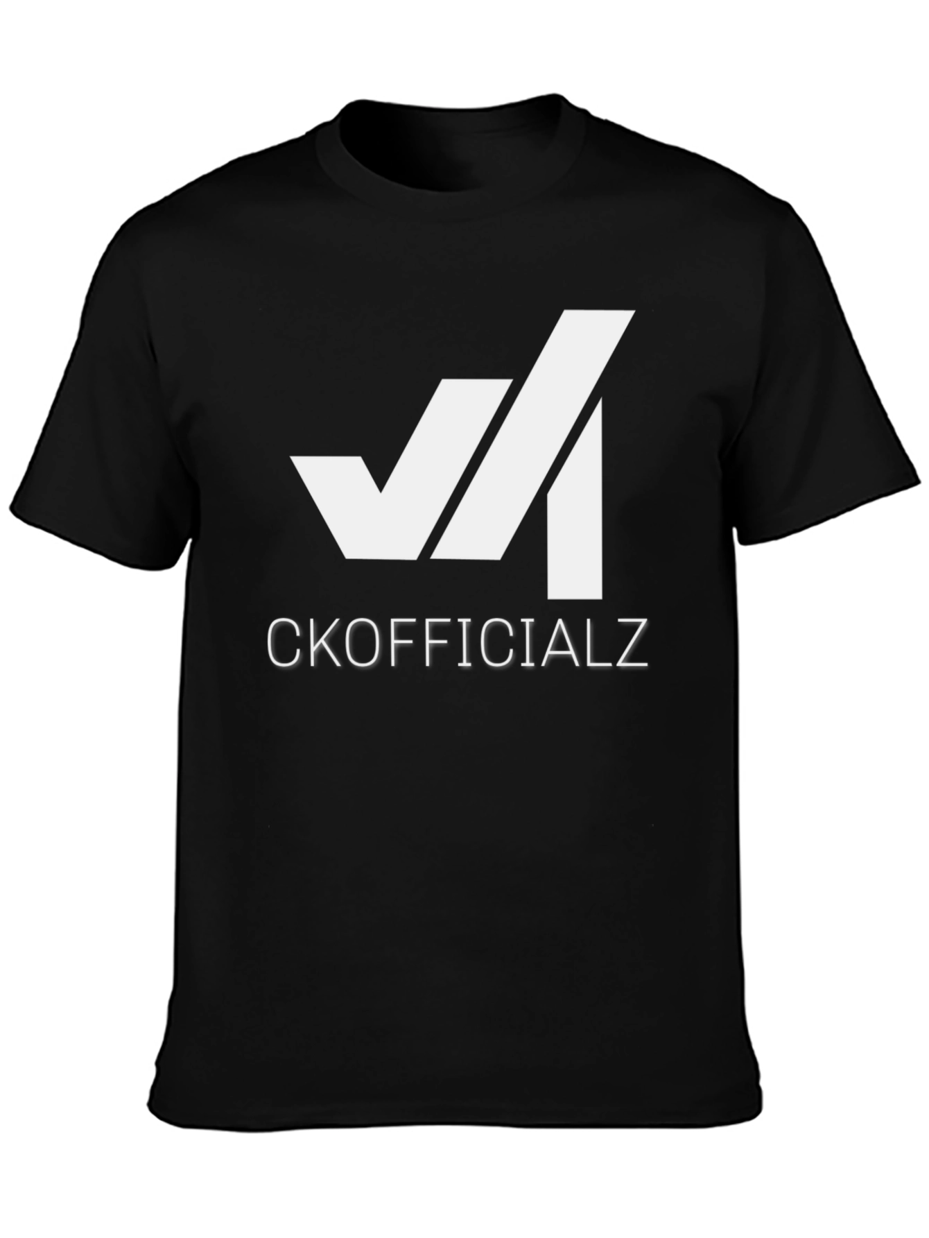 CKOFFICIALZ Black T-Shirt with Logo