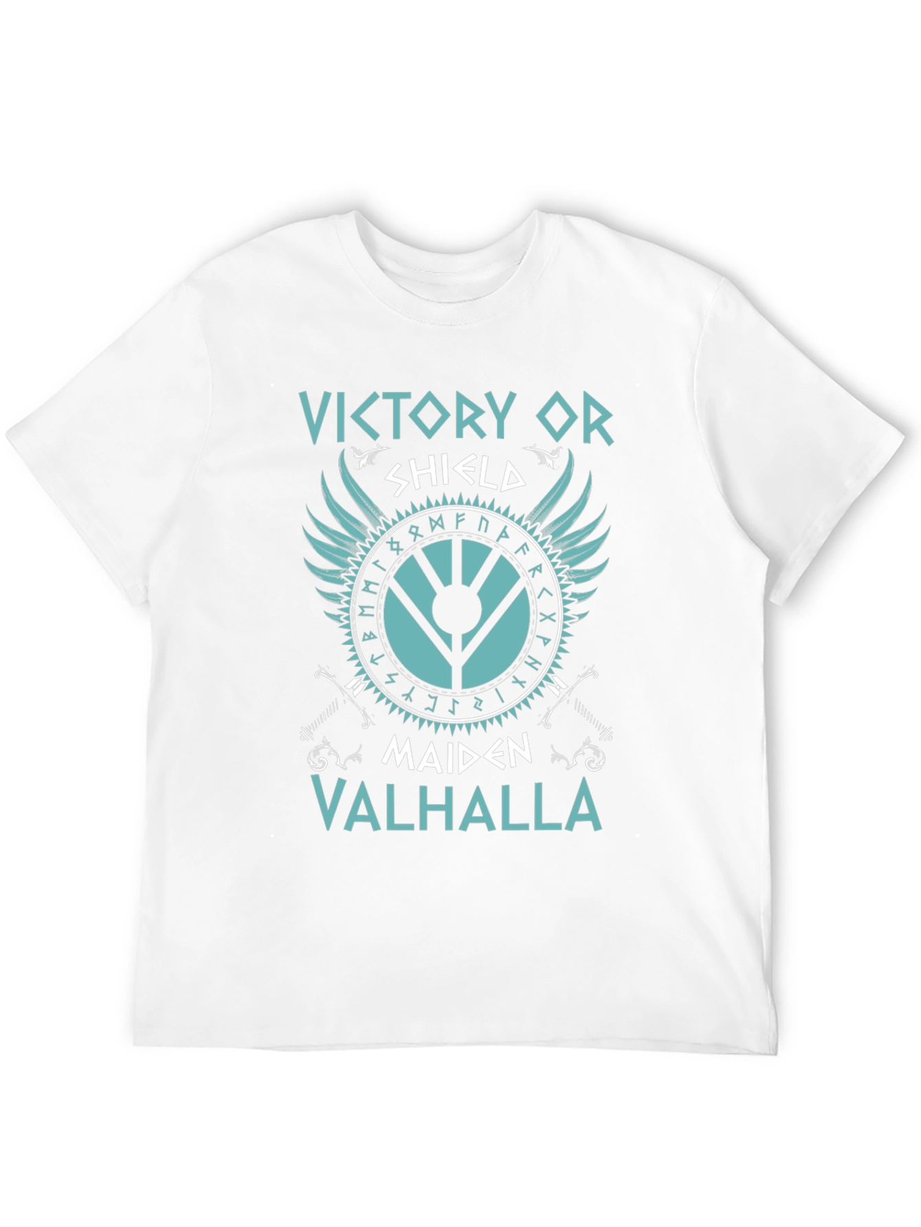 Viking Shield Maiden Valhalla Graphic Tee