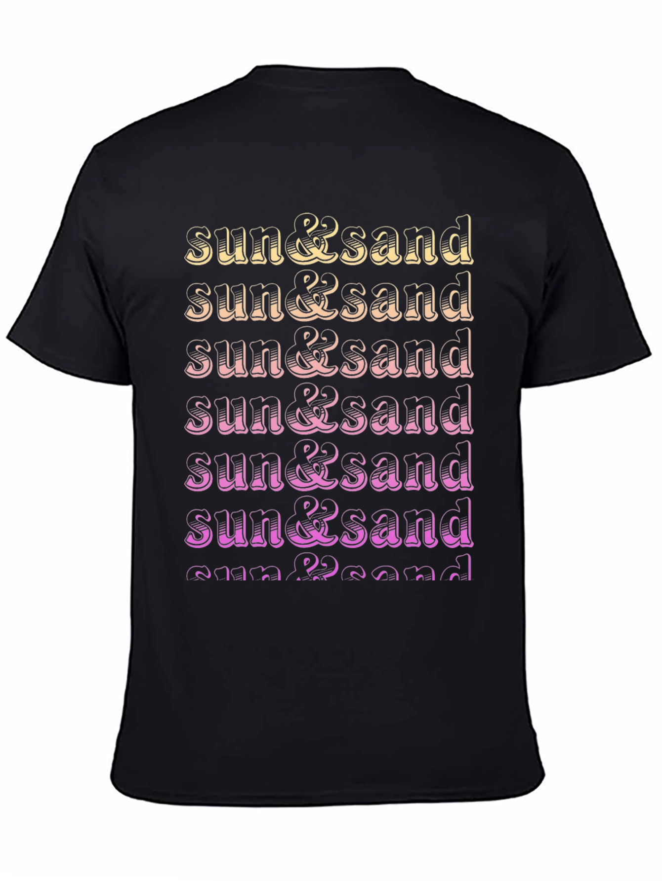 Sun & Sand Gradient Tee - Summer Vibes