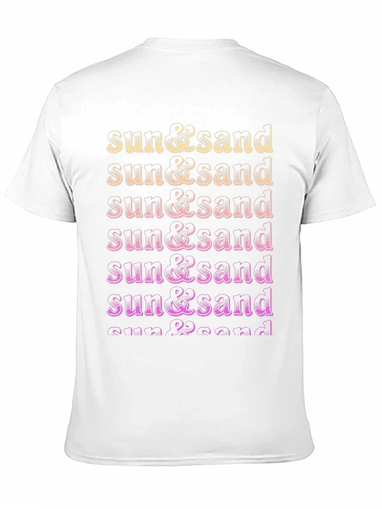 Sun & Sand Gradient Tee - Summer Vibes