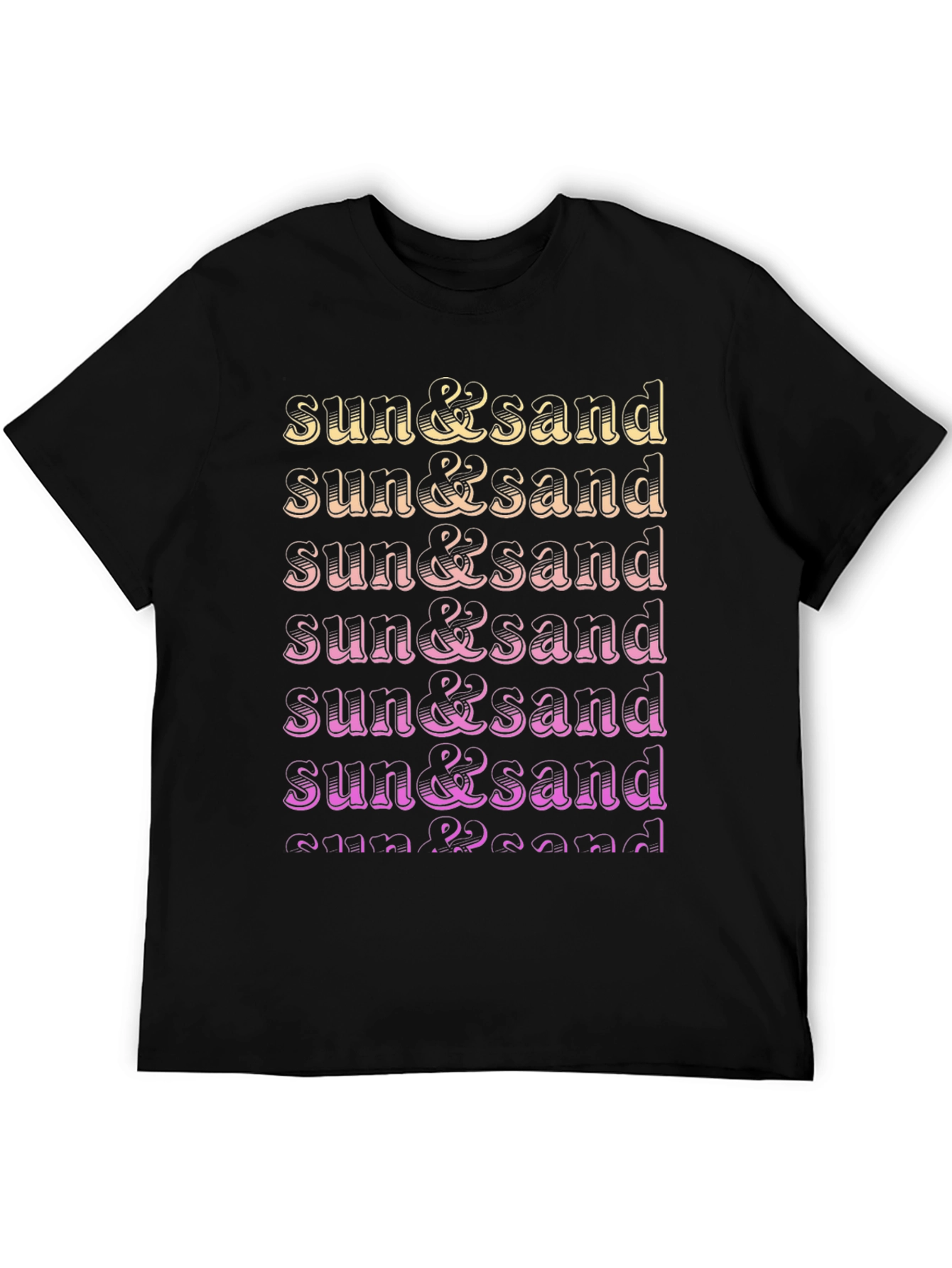 Sun & Sand Gradient Tee - Summer Vibes