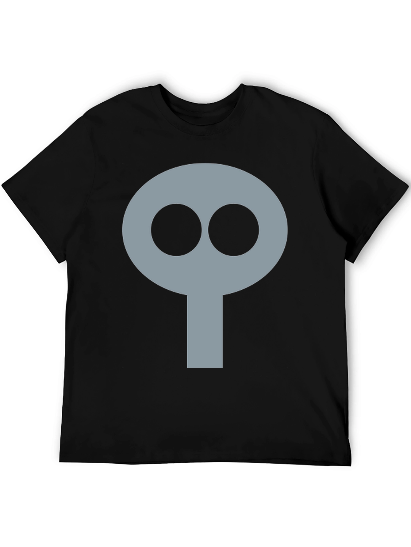 Grim Reaper Skull T-Shirt - Black