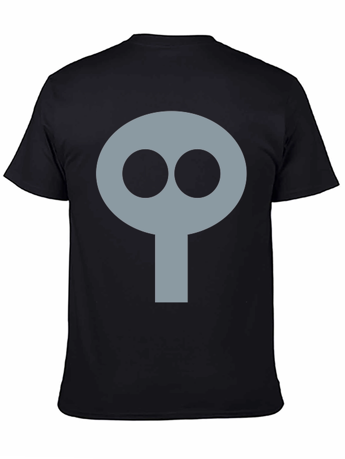Grim Reaper Skull T-Shirt - Black