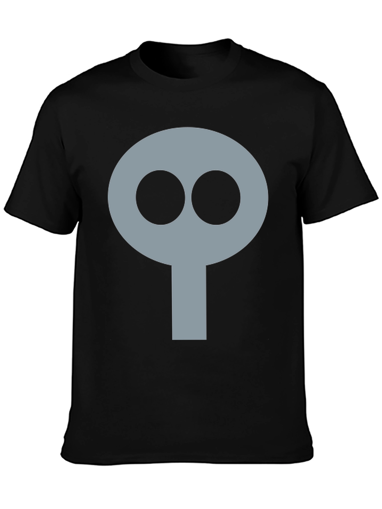 Grim Reaper Skull T-Shirt - Black
