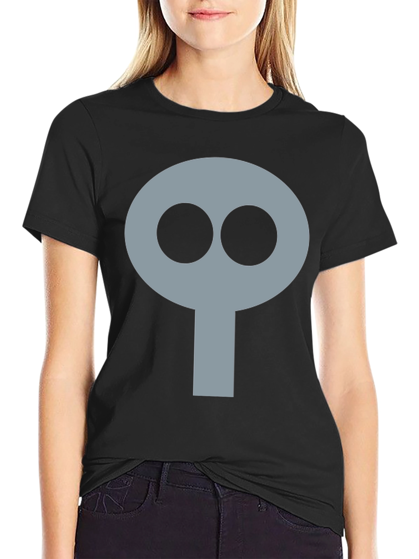 Grim Reaper Skull T-Shirt - Black