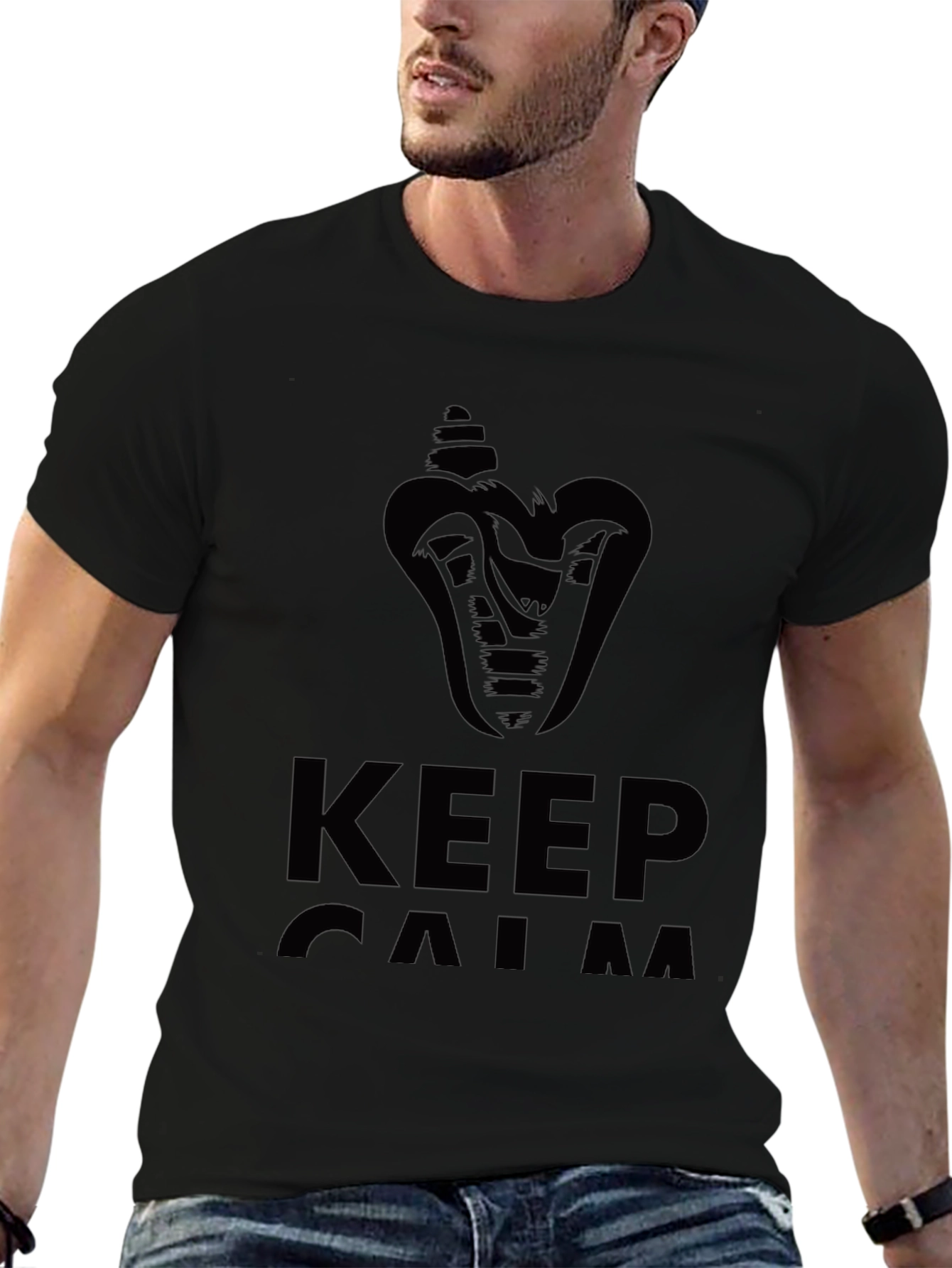 Keep Calm Cobra T-Shirt - Stylish and Comfortable