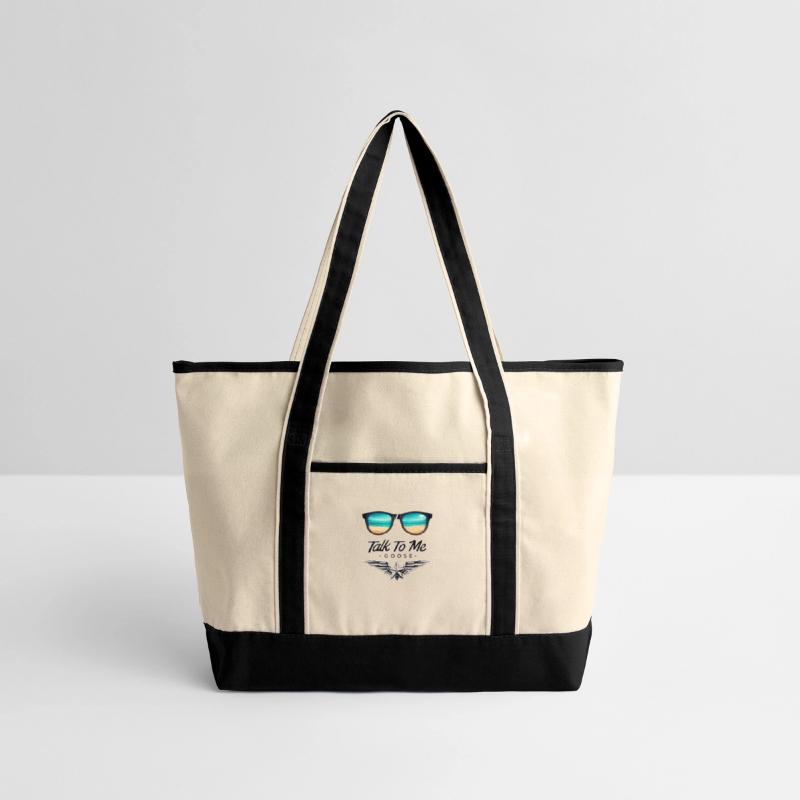 a beach scene reflected in the lenses