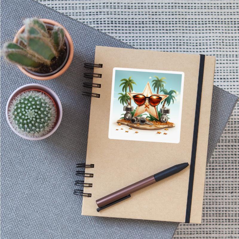 A charming kawaii style Hollywood Walk