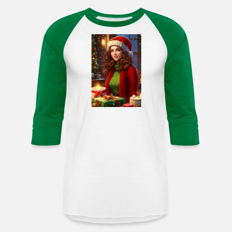 A Christmas Pinup: A Stunning Portrait of a Beauti