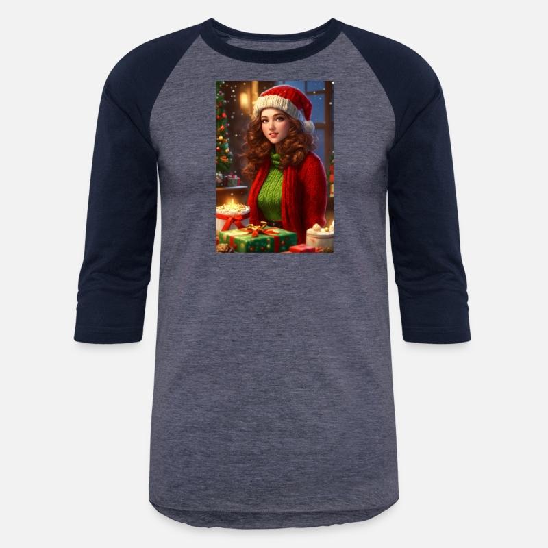 A Christmas Pinup: A Stunning Portrait of a Beauti