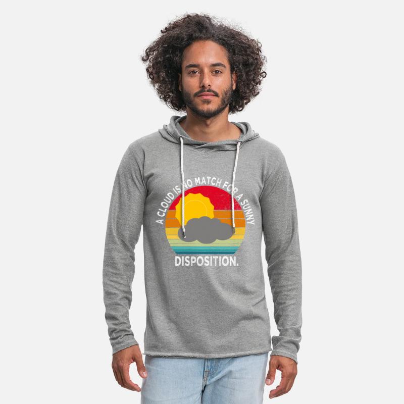 A cloud is no match for a sunny disposition.