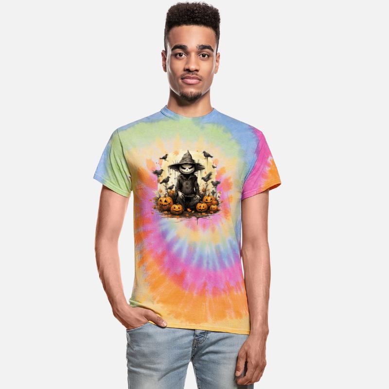 a friendly scarecrow