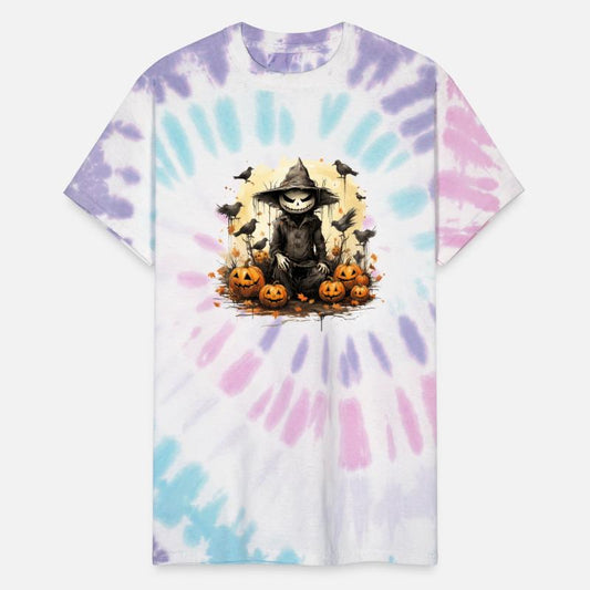 a friendly scarecrow