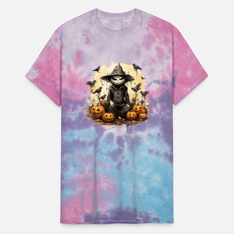 a friendly scarecrow