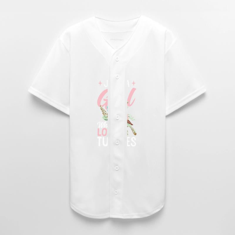 a Girl Who Loves Turtles Ocean Animal Sea Turtle